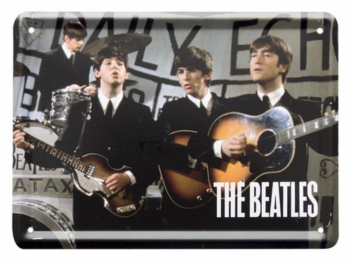Beatles souvenir daily echo - beatles,