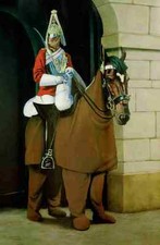 Banksy Guardsman Panto Horse