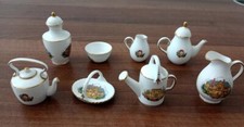 Eight Spode Miniatures -