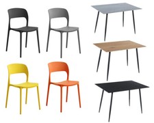 Plastic Stackable Modern