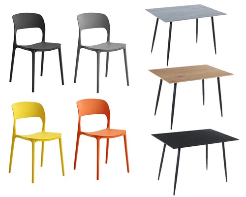 Plastic stackable modern - plastic,