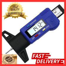 Digital Tyre Depth Gauge Tread Checker LCD Mini Tool For Motorbike Car Van hgv