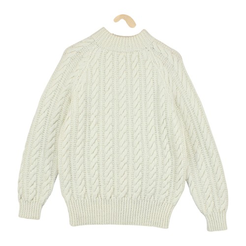 Vintage aran knit jumper - vintage,