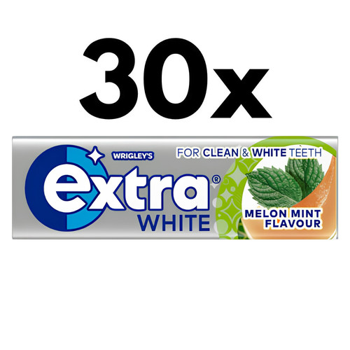 Wrigleys extra white - wrigleys, melon