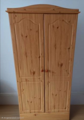 Pine wood door freestanding - 2,