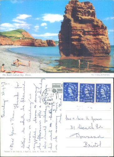 The beach ladram bay devon - beach,