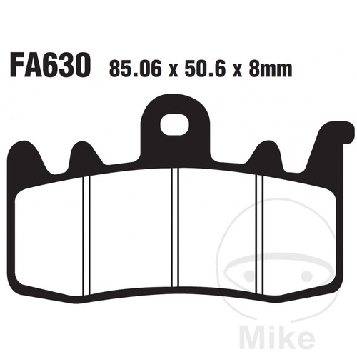Ebc sintered brake pads epfa - brake,