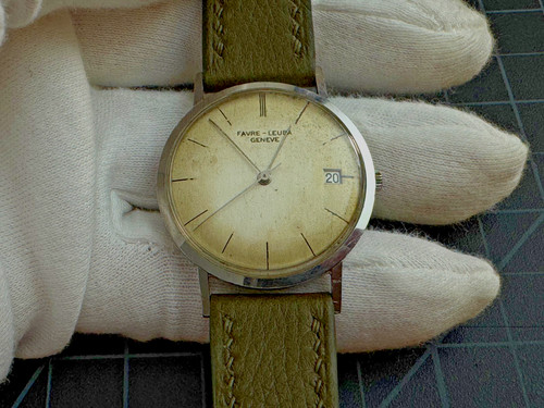 Vintage favre leuba geneve - favre-leuba,