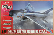AIRFIX A09178 - ENGLISH ELECTRIC EE LIGHTNING F.2A/F.6 - 1/48 SCALE MODEL KIT
