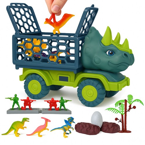 Kids dinosaur truck - kids, toy
