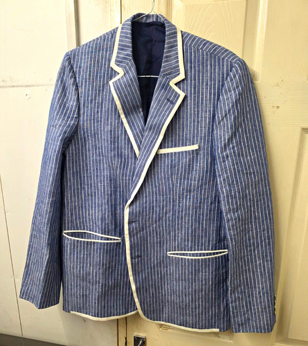 Men maharajas linen blazer - maharajas,