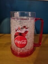 Christmas Coca Cola Chiller Mug Santa Holidays Are Coming Crackle Ice Effect