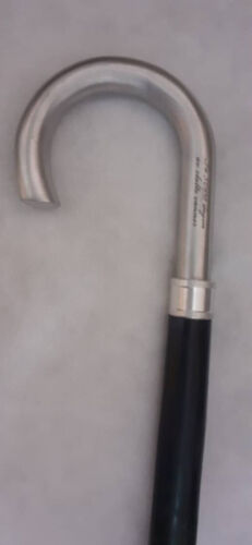 Sterling silver crook handle - silver,