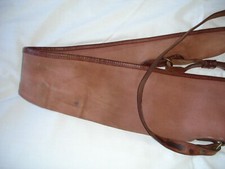 Brady  leather & canvass shotgun case