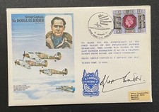 Flown Cover. Featuring Sir Douglas Bader and Signed by Himself. RAFHM 20.