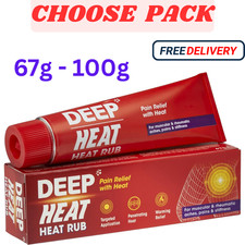 Deep Heat Cream Fast Pain