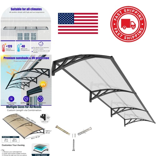 Long lasting awning canopy - long,