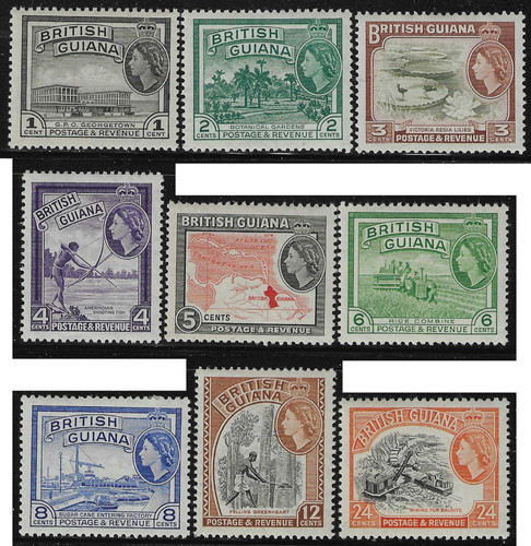 British guiana 1954 - british, 1954-63