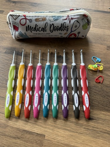 Set crochet hooks with - crochet,