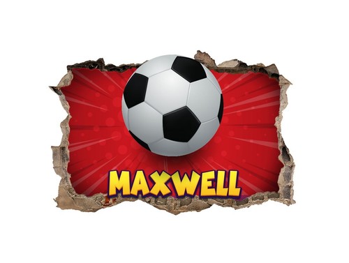 Personalised any name - personalised, football
