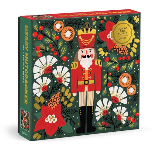 Galison merry nutcracker - nutcracker, 500