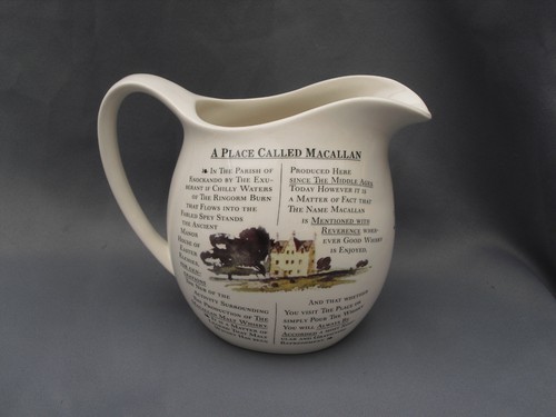 The macallan whisky water - the, jug