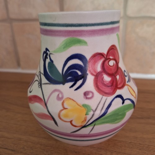 Poole pottery vase vintage - poole,