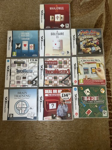 Nintendo puzzle games set - ds,