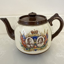 1937 Teapot, Coronation King