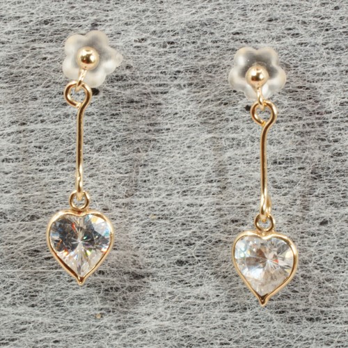 9ct gold dangle drop earrings - dangle/drop,
