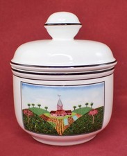 HEINRICH VILLEROY & BOCH DESIGN NAIF SUCRIER / SUGAR BOWL WITH LID RABBIT VGC