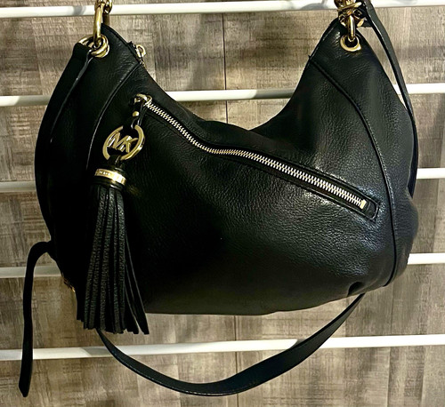 Michael kors black pebbled - michael,