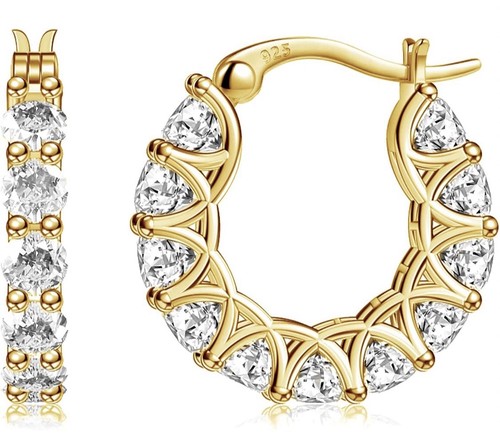 14k gold hoop - 14k, earrings