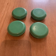 Vintage  Green Art Deco Set of