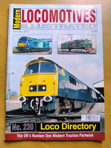 Modern locomotives illustrated - locomotives,