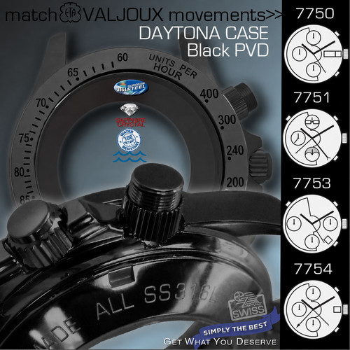 Watch case daytona - case, daytona,tachymeter