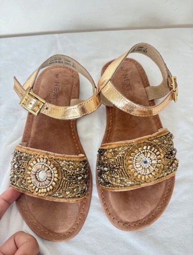Next girls gold beaded - girls,