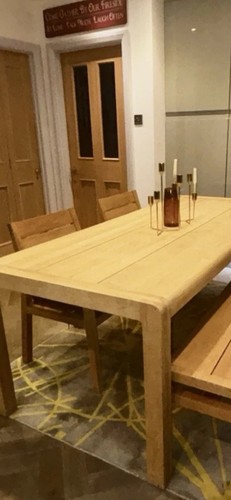 Habitat radius solid oak table - habitat,