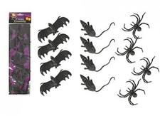 Halloween Realistic Bats Rats