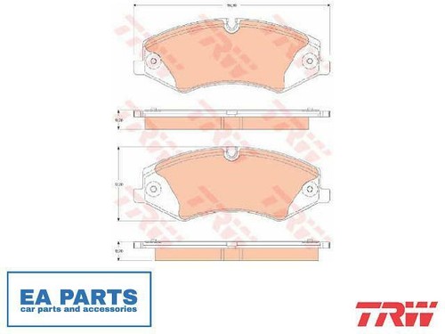 Brake pad set disc - brake,