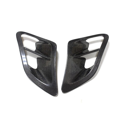 Carbon fiber side vent cover - side,