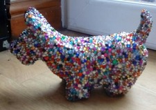 Scotty dog GEM ENCRUSTED Dog