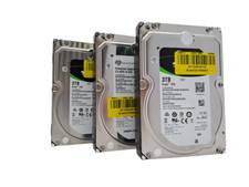 Job Lot 3x Seagate ST3000NM0035/ ST3000NM003A 3TB 12GB 7.2K SAS HDD Hard Drives