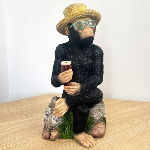 Monkey ornament large statue - monkey,