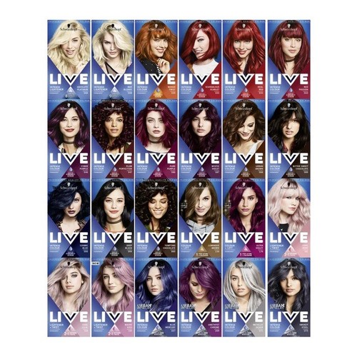 Schwarzkopf live range intense - live,