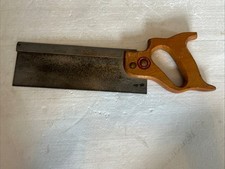 Vintage W.TYZACK SONS & TURNER No 25 Tenon Saw 10”