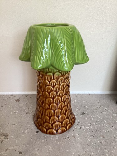 Ceramic glazed palm - ceramic, tree