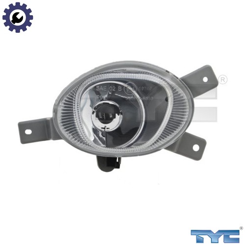 Front fog light - front,
