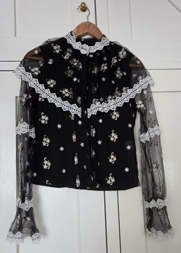 Sister jane black white lace - jane, &