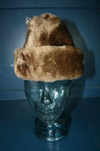 Vintage dunn brown faux - co,
